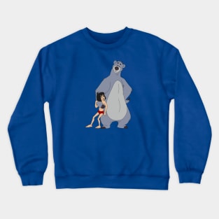 Baloo and Mowgli Crewneck Sweatshirt